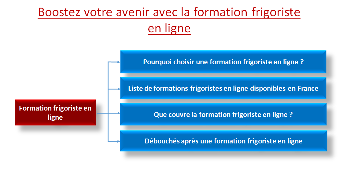 Formation frigoriste en ligne
